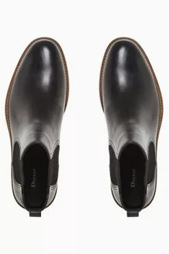 Dune London Character Leather Chelsea Boots -Style Sole Zone 110064s3