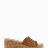 Dune London Katey Brown Lattice Mule Wedges 2 Dune London Katey Brown Lattice Mule Wedges -Style Sole Zone 125817s
