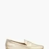 Dune London Gold Gianetta Soft Padded Loafers -Style Sole Zone 154315s
