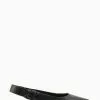 Dune London Heighten Twist Knot Black Slingback Sandals -Style Sole Zone 181709s