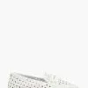 Dune London White Glimmered Laser Cut Loafers 2 Dune London White Glimmered Laser Cut Loafers -Style Sole Zone 197532s