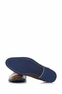 Dune London Brown Chili Leather Toecap Detail Chelsea Boots -Style Sole Zone 273913s5