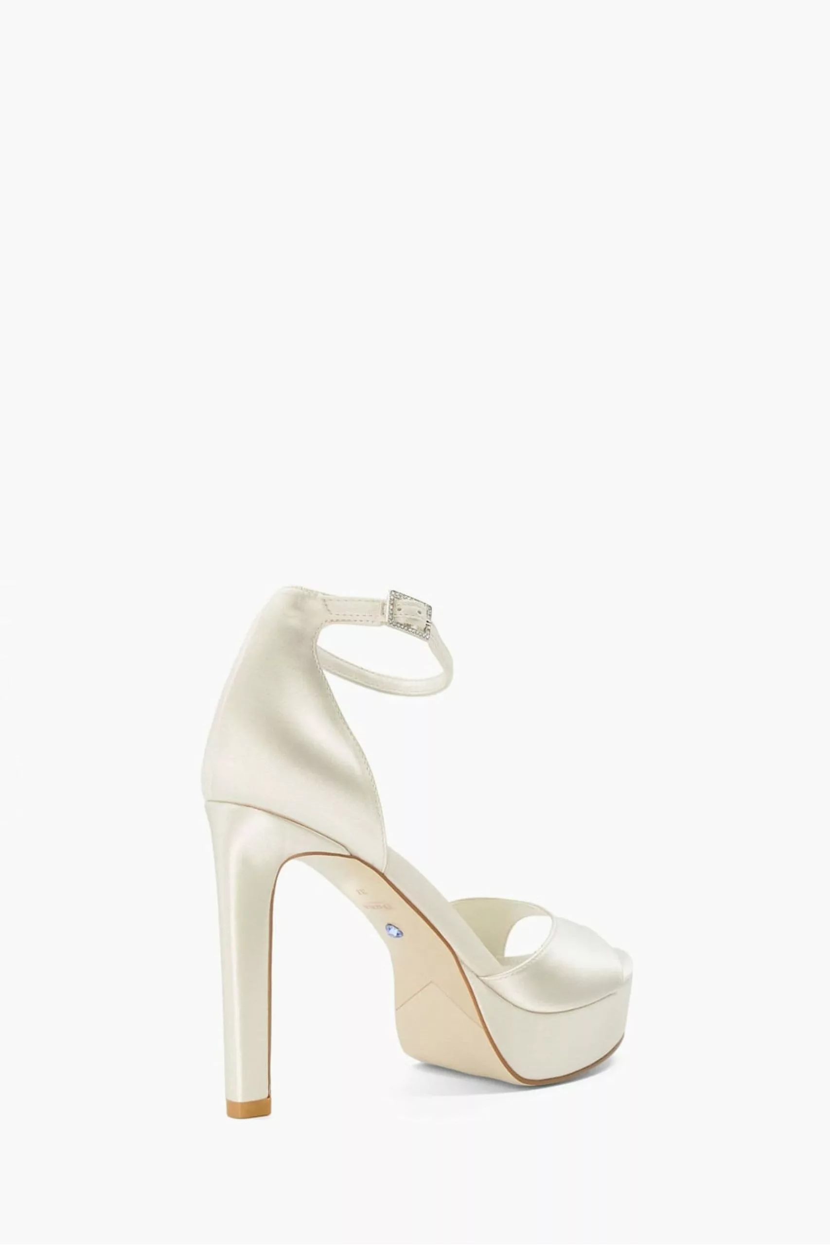 Dune London Cream Mistia Platform Sandals 5 Dune London Cream Mistia Platform Sandals - Image 3