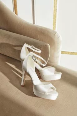 Dune London Cream Mistia Platform Sandals 14 Dune London Cream Mistia Platform Sandals -Style Sole Zone 324288s6