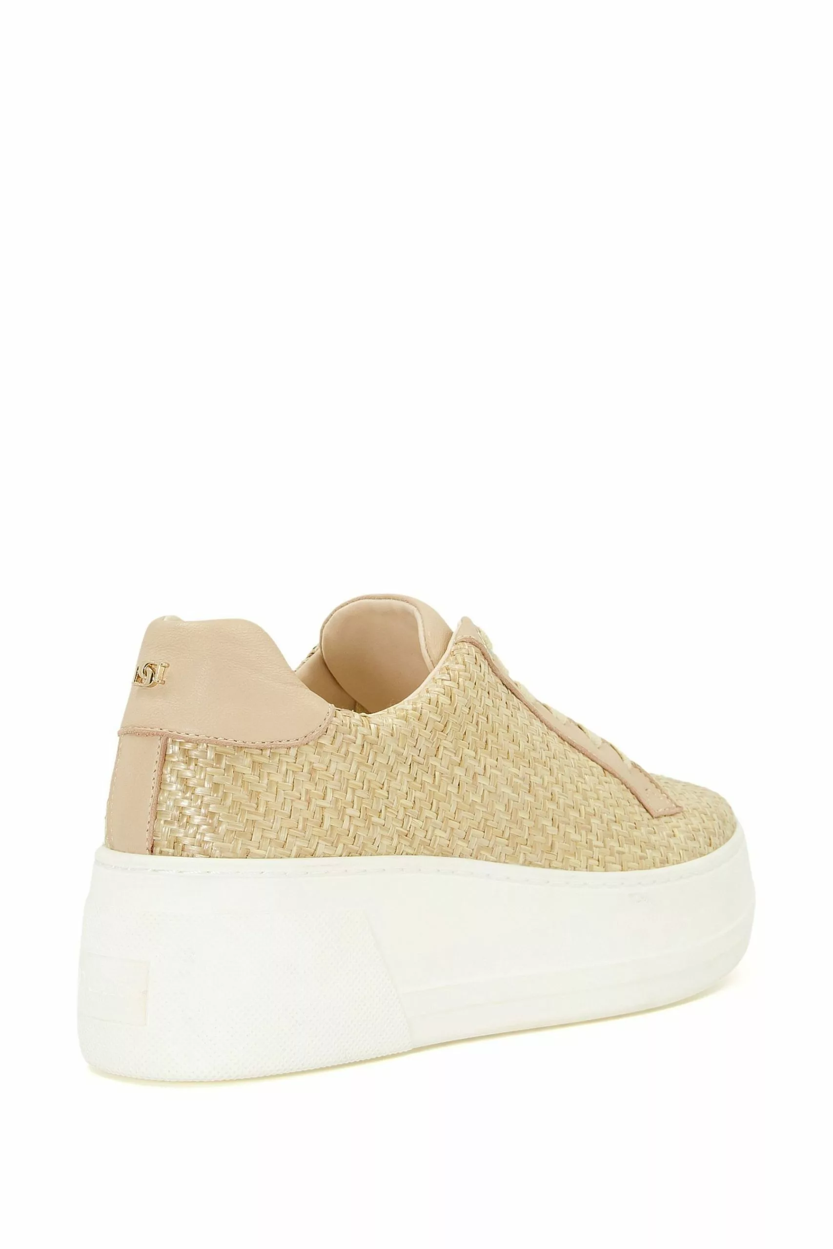 Dune London Natural Episode Flatform Sole Trainers 5 Dune London Natural Episode Flatform Sole Trainers - Image 3