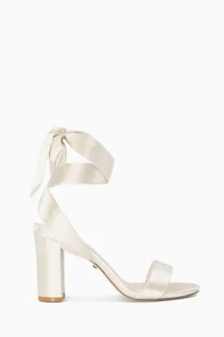 Dune London Marnies Ankle Tie Block Heels
