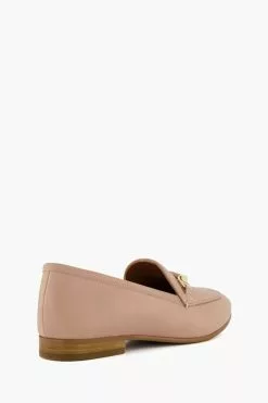 Dune London Pink Grandeur Snaffle Slim Sole Loafers -Style Sole Zone 441565s3