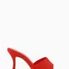 Dune London Orange Magazine Flare Heels Mules 1 Dune London Orange Magazine Flare Heels Mules -Style Sole Zone 460405s