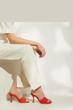 Dune London Orange Magazine Flare Heels Mules 15 Dune London Orange Magazine Flare Heels Mules -Style Sole Zone 460405s7