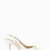 Dune London Click Snaffle Point White Slingback Sandals 1 Dune London Click Snaffle Point White Slingback Sandals -Style Sole Zone 545991s