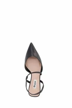 Dune London Wide Fit Colombia Asymmetric Point Courts -Style Sole Zone 546311s3