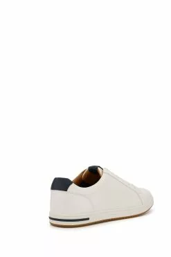 Dune London Tezzy Perf Entry White Trainers -Style Sole Zone 565701s3