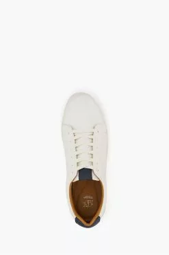 Dune London Tezzy Perf Entry White Trainers -Style Sole Zone 565701s4