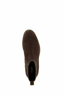 Dune London Clicker Brogue Toe Chelsea Brown Boots -Style Sole Zone 596745s4