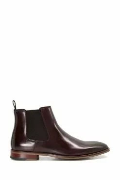 Dune London Market Natural Sole Chelsea Brown Boots -Style Sole Zone 629426s2