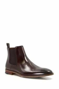 Dune London Market Natural Sole Chelsea Brown Boots -Style Sole Zone 629426s3