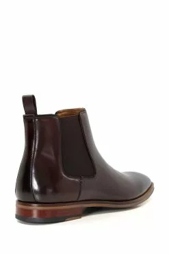 Dune London Market Natural Sole Chelsea Brown Boots -Style Sole Zone 629426s4