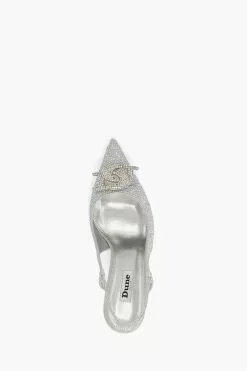 Dune London Silver Create Crystal DD Open Courts -Style Sole Zone 676617s4
