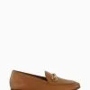 Dune London Grandeur Snaffle Slim Sole Brown Loafers -Style Sole Zone 707982s