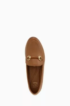 Dune London Grandeur Snaffle Slim Sole Brown Loafers -Style Sole Zone 707982s4