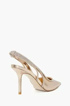 Dune London Natural Cinematic Knot Back Slingback Courts 8 Dune London Natural Cinematic Knot Back Slingback Courts -Style Sole Zone 769848s3