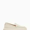 Dune London Generate White Flatform Slip-Ons 2 Dune London Generate White Flatform Slip-Ons -Style Sole Zone 774499s