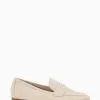 Dune London Cream Gianetta Soft Padded Loafers -Style Sole Zone 885885s