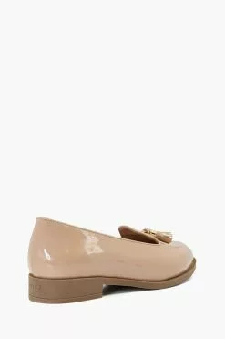 Dune London Pink Global Almond Tassel Loafers -Style Sole Zone 931341s3