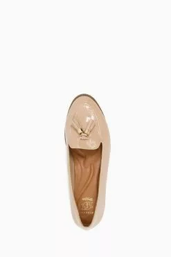 Dune London Pink Global Almond Tassel Loafers -Style Sole Zone 931341s4