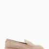 Dune London Gazelles Suede Penny Loafers