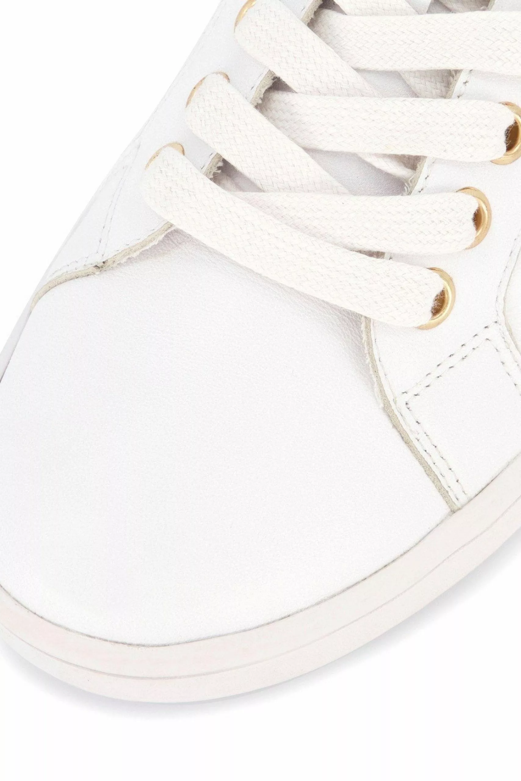 Dune London White Excited Quilted Trainers 7 Dune London White Excited Quilted Trainers - Image 5
