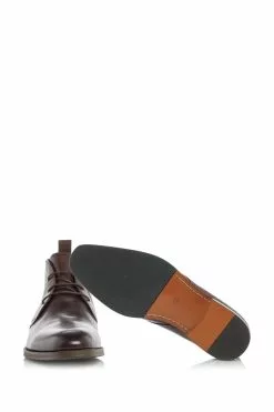 Dune London Brown Marvinn Smart Chukka Lace-Up Boots 11 Dune London Brown Marvinn Smart Chukka Lace-Up Boots -Style Sole Zone A13233s5