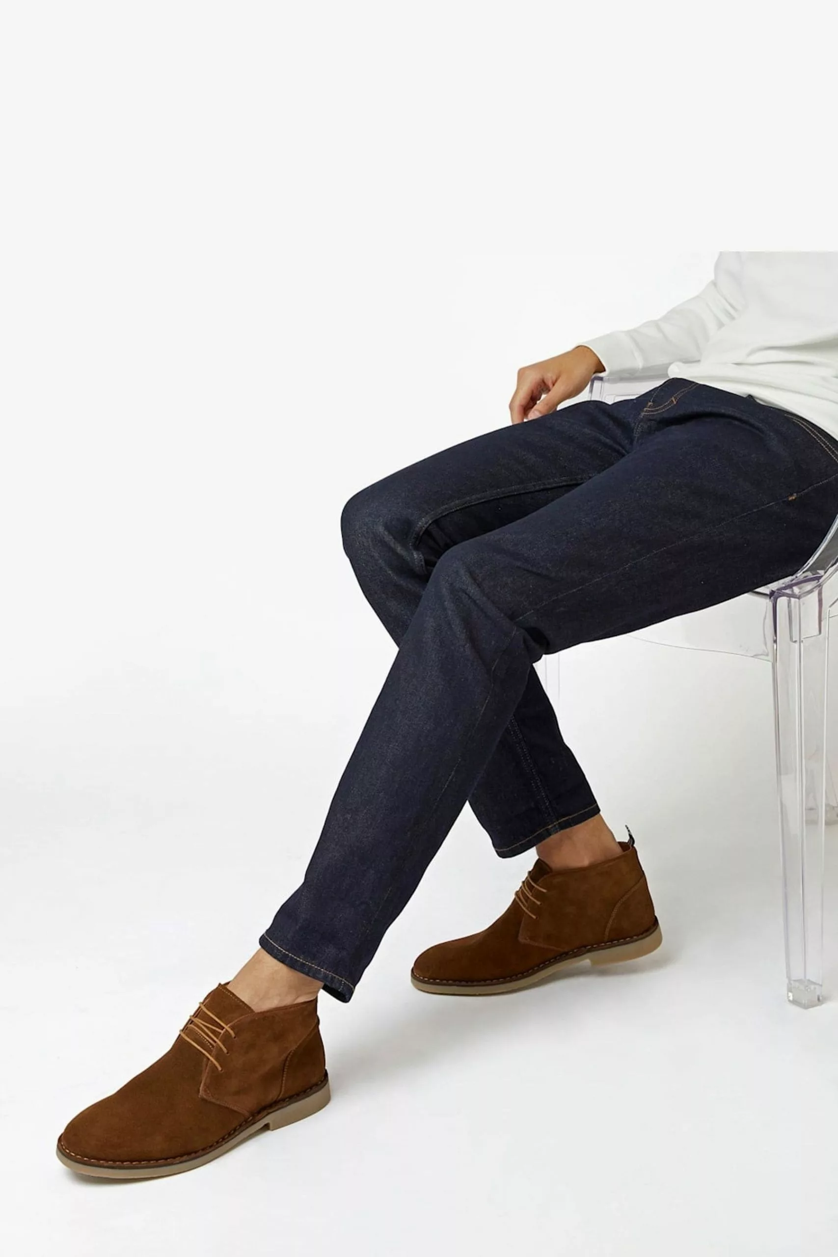 Dune London Cash Lace Up Desert Boots 7 Dune London Cash Lace Up Desert Boots - Image 5