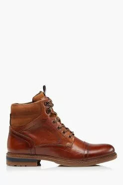 Dune London Candor Toe Cap Worker Boots