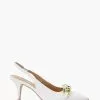 Dune London Canary Chain Open Court Sandals