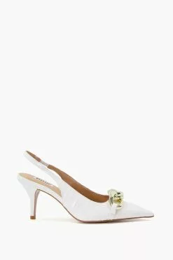 Dune London Canary Chain Open Court Sandals