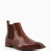 Dune London Market Natural Sole Chelsea Boots