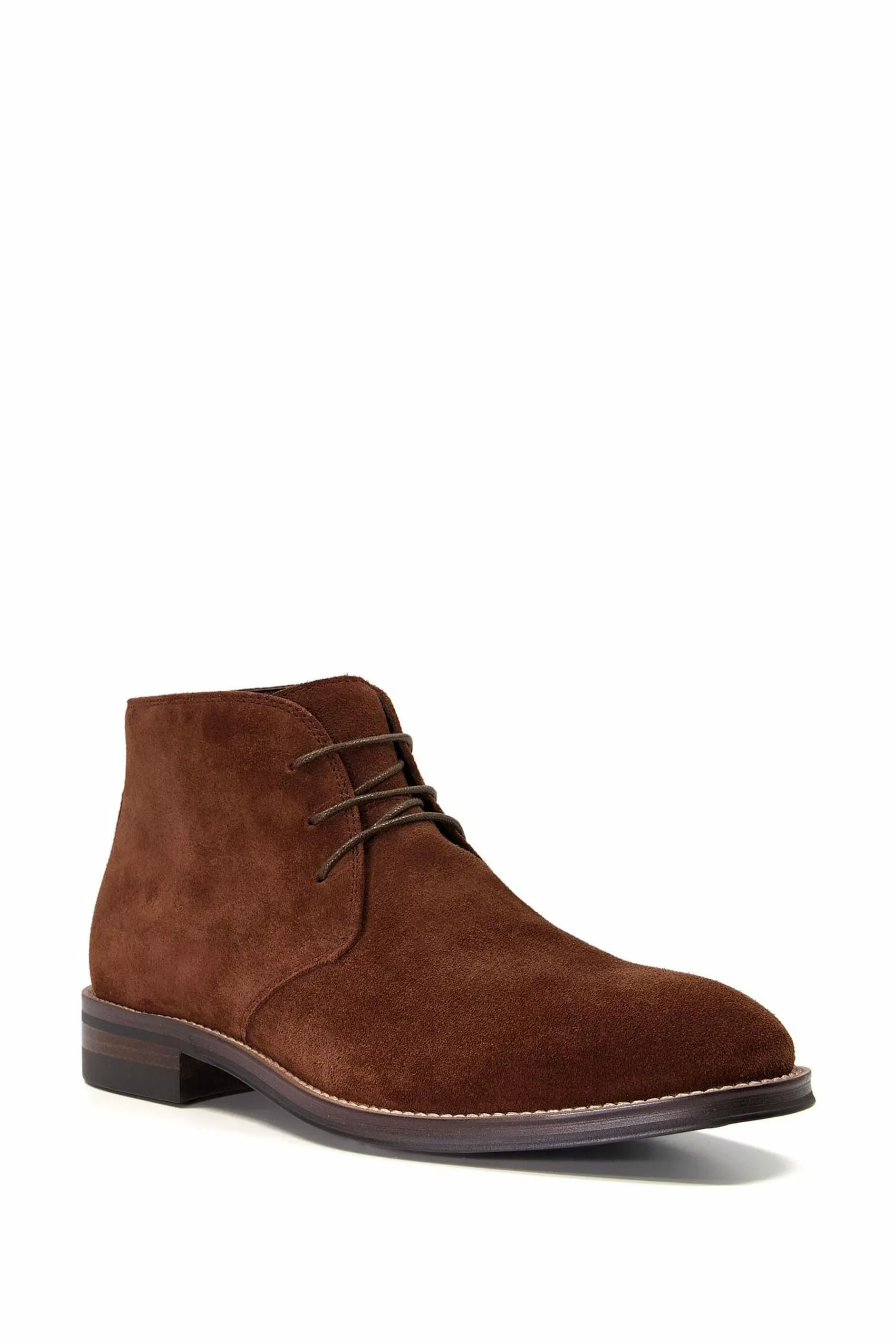 Dune London Maloney Brown Sole Suede Chukka Boots 4 Dune London Maloney Brown Sole Suede Chukka Boots - Image 2