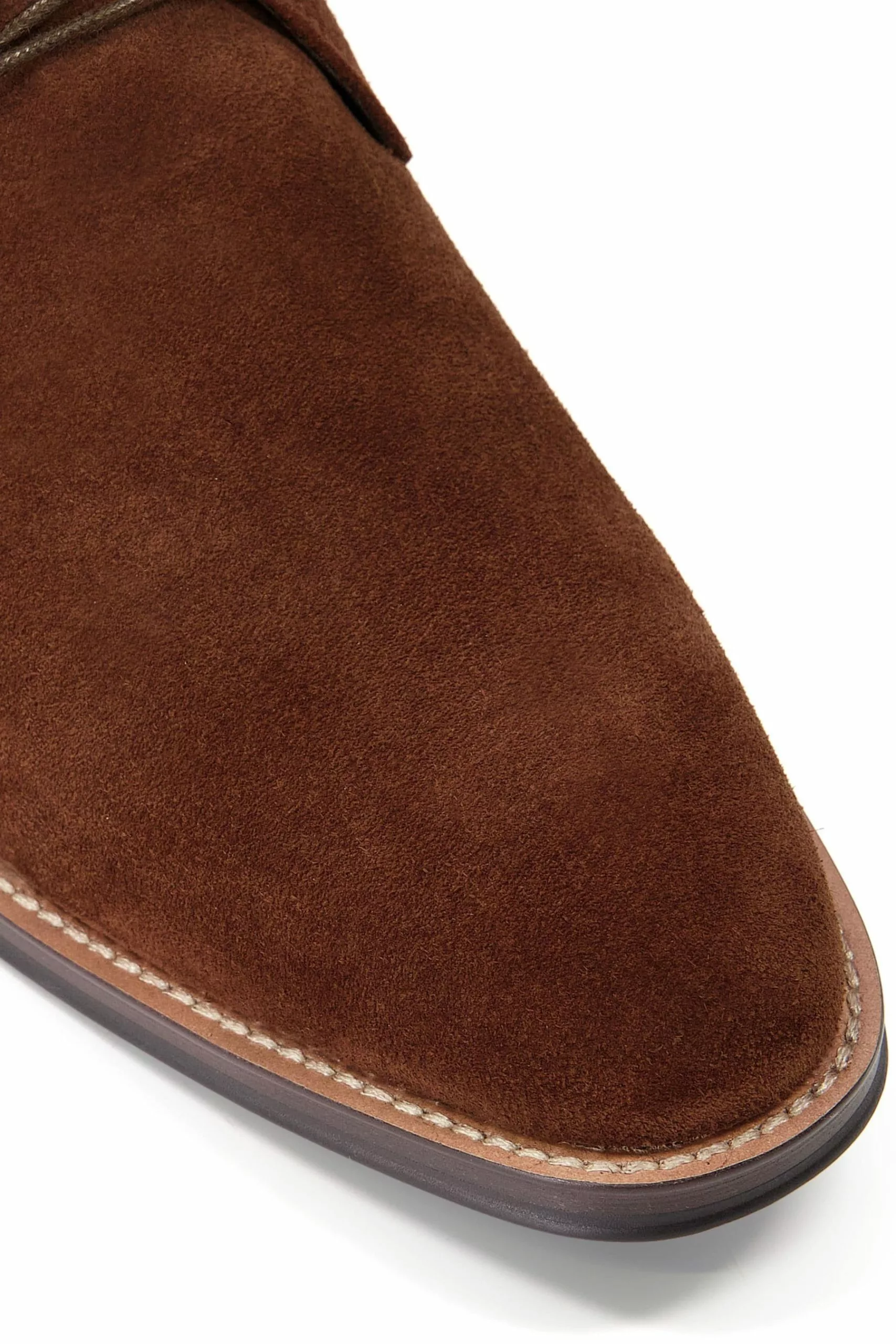 Dune London Maloney Brown Sole Suede Chukka Boots 7 Dune London Maloney Brown Sole Suede Chukka Boots - Image 5