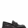 Dune London Goodness Snaffle Trim Cleated Black Shoes 1 Dune London Goodness Snaffle Trim Cleated Black Shoes -Style Sole Zone C46401s
