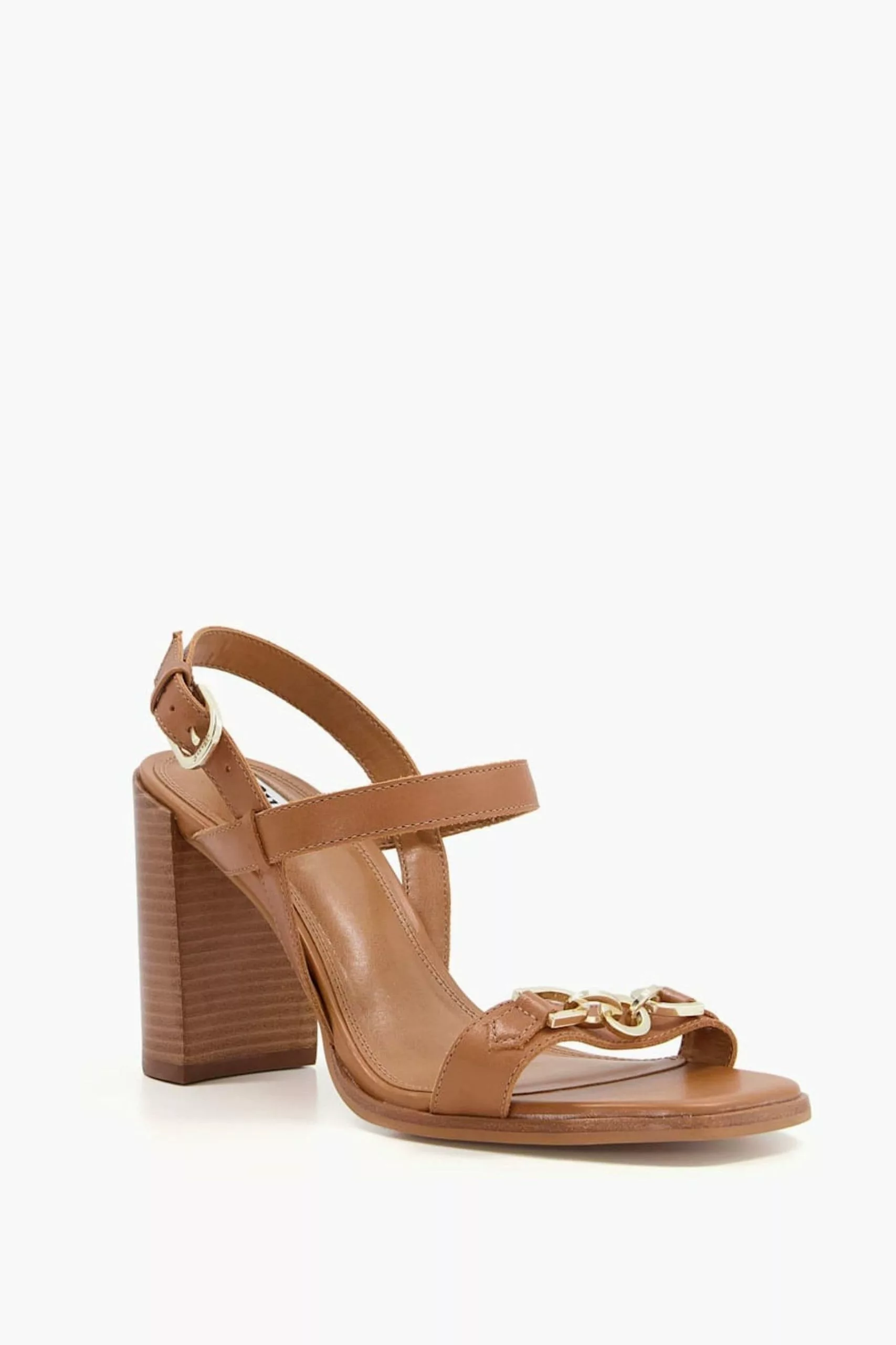 Dune London Junior Smart High Stacked Sandals 4 Dune London Junior Smart High Stacked Sandals - Image 2