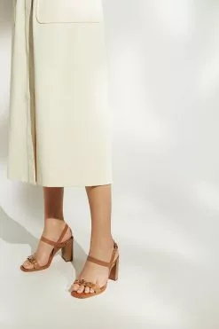 Dune London Junior Smart High Stacked Sandals 11 Dune London Junior Smart High Stacked Sandals -Style Sole Zone C67723s5