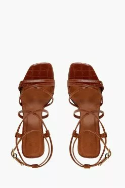 Dune London Inspire Strappy Block Heel Sandals -Style Sole Zone C74936s4