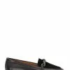 Dune London Gracianna Diamante Twist Rope Black Loafers -Style Sole Zone C85943s