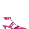 Dune London Pink Calipo Giant Stud Open Courts