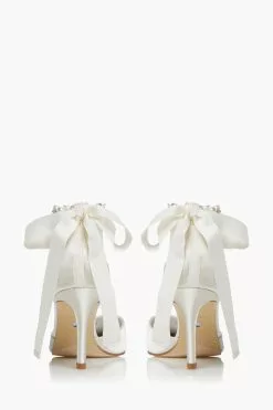 Dune London Natural Clarette Embellished Wide Fit Ankle Tie 10 Dune London Natural Clarette Embellished Wide Fit Ankle Tie -Style Sole Zone D11180s4