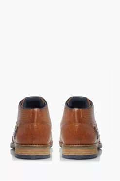 Dune London Carls Lace Up Ankle Brown Boots -Style Sole Zone D12837s3