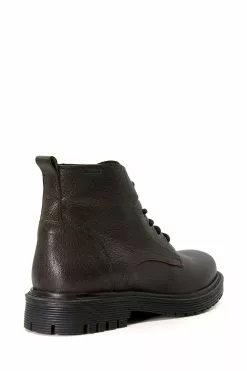 Dune London Crainey Grain Plain Toe Black Boots -Style Sole Zone D16518s3