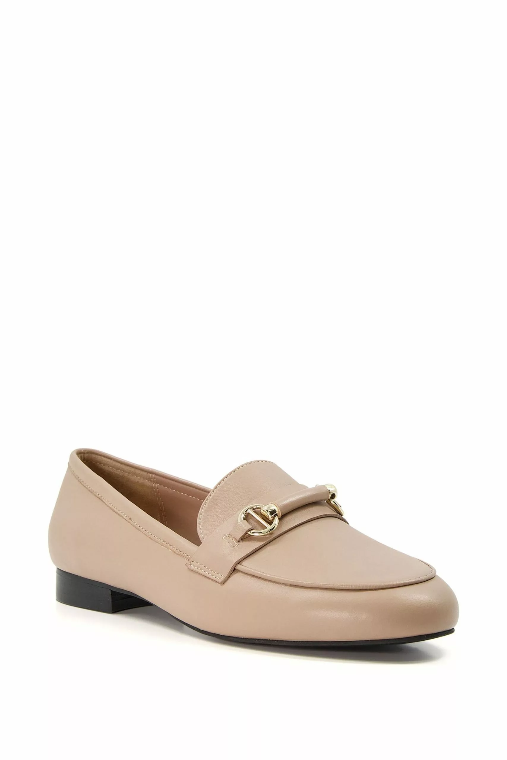 Dune London Natural Grange Snaffle Trim Loafers 4 Dune London Natural Grange Snaffle Trim Loafers - Image 2