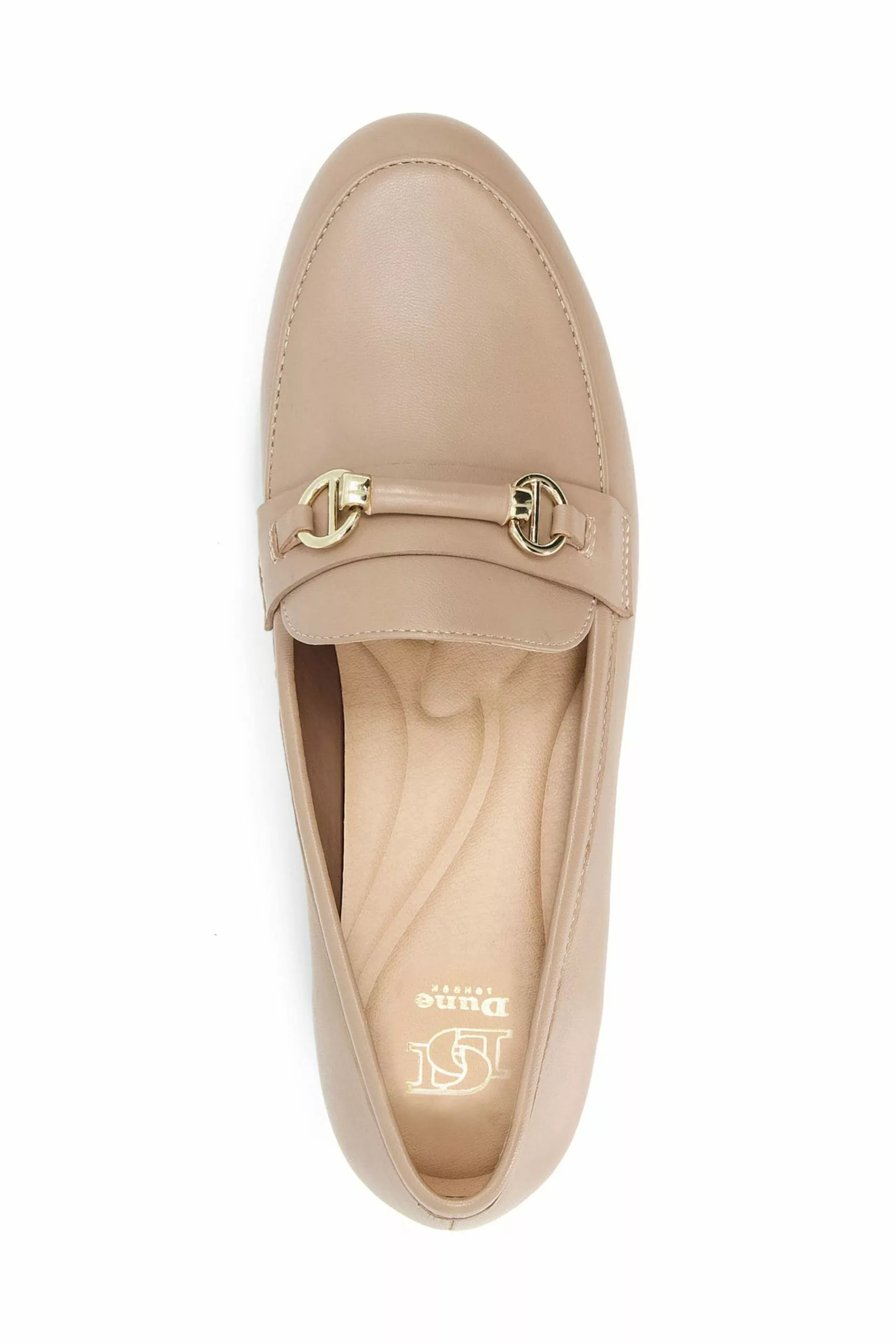 Dune London Natural Grange Snaffle Trim Loafers 6 Dune London Natural Grange Snaffle Trim Loafers - Image 4